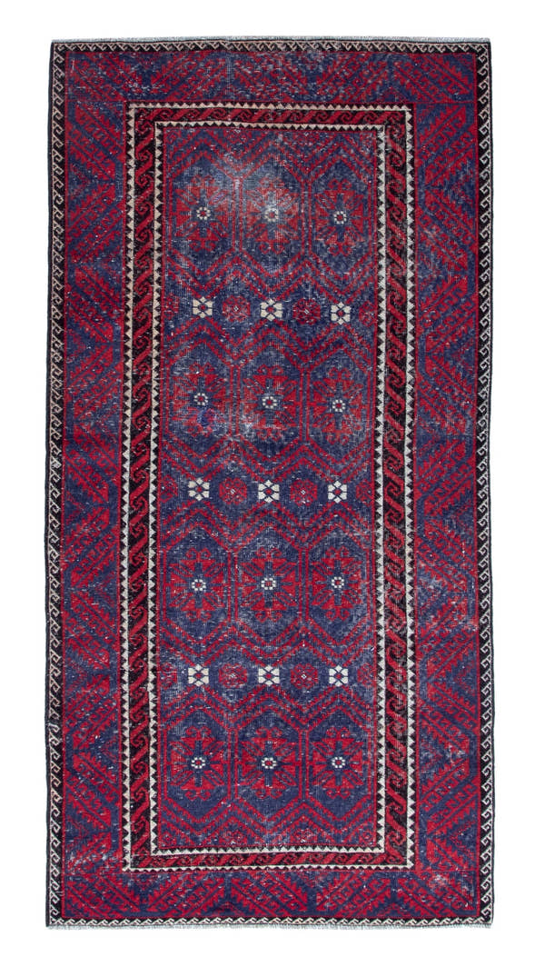 4741, Persian Baluch Area Rug