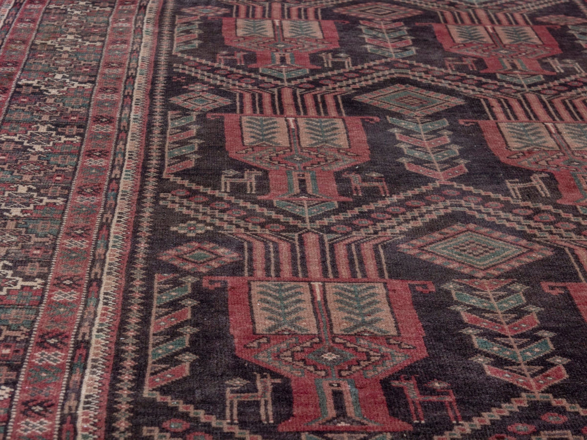 4745, Persian Baluch Runner Rug