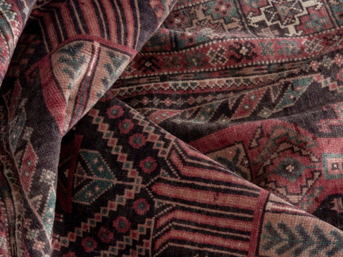 4745, Persian Baluch Runner Rug