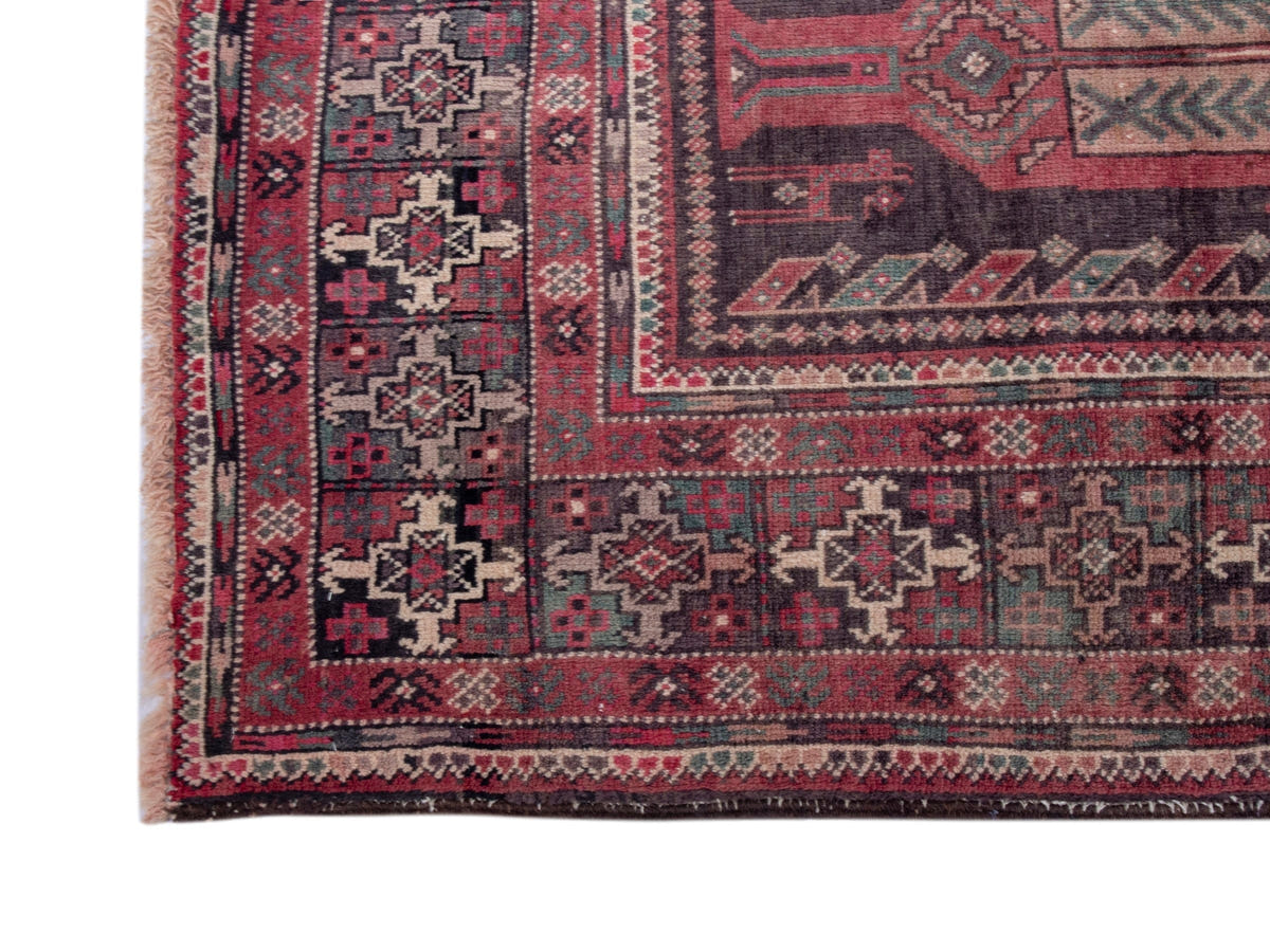 4745, Persian Baluch Runner Rug