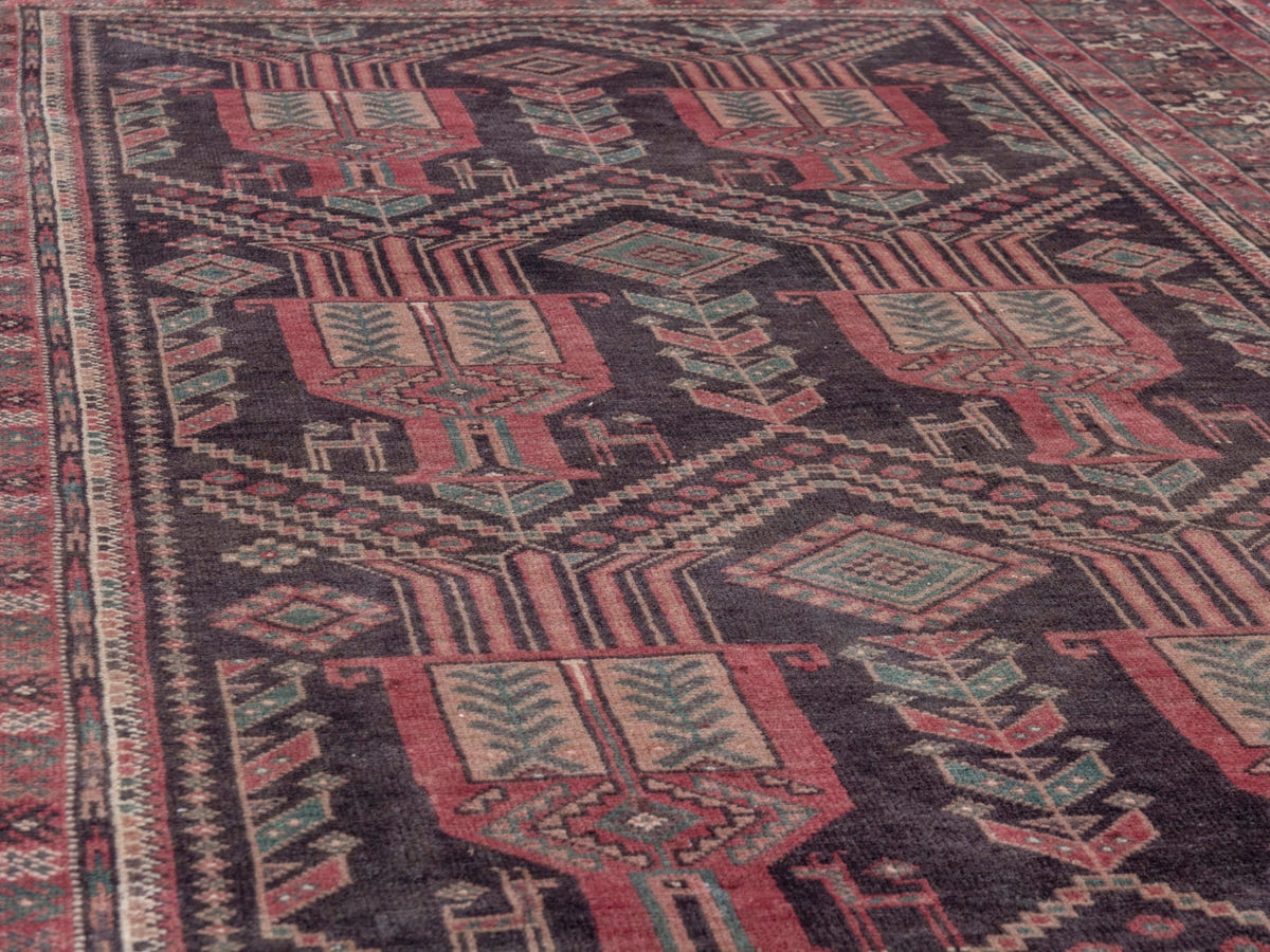 4745, Persian Baluch Runner Rug