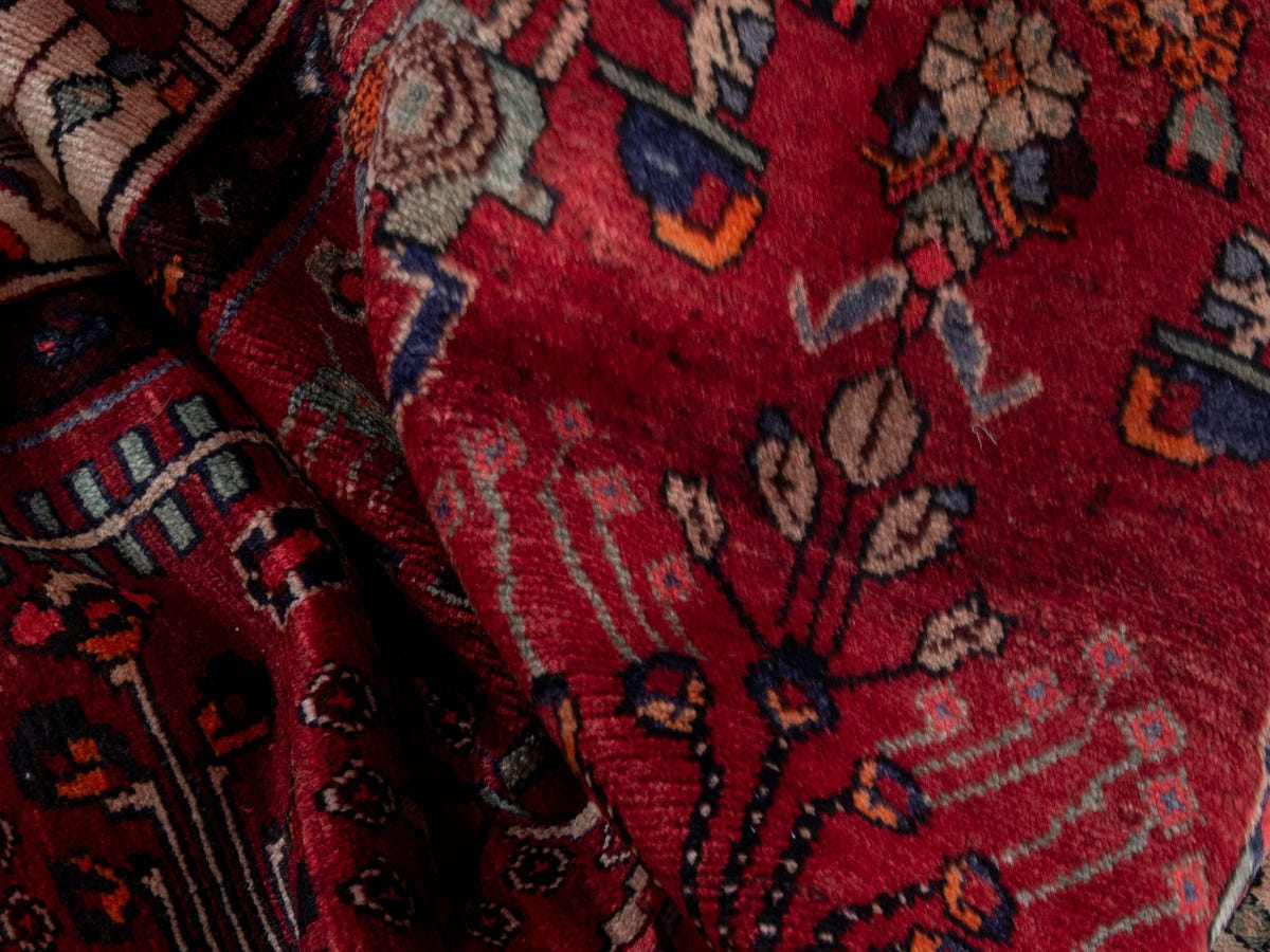 4748, Persian Hamadan Runner Rug