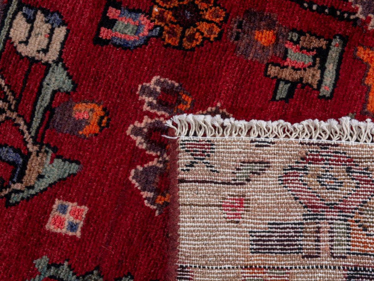 4748, Persian Hamadan Runner Rug