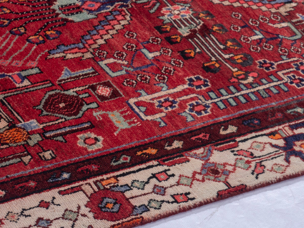 4748, Persian Hamadan Runner Rug