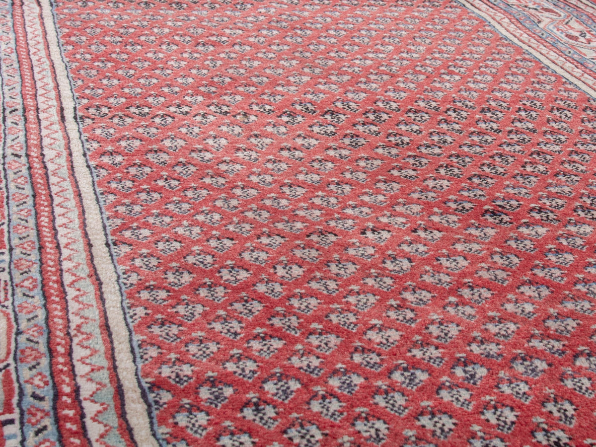 4752, Persian Botteh Runner Rug