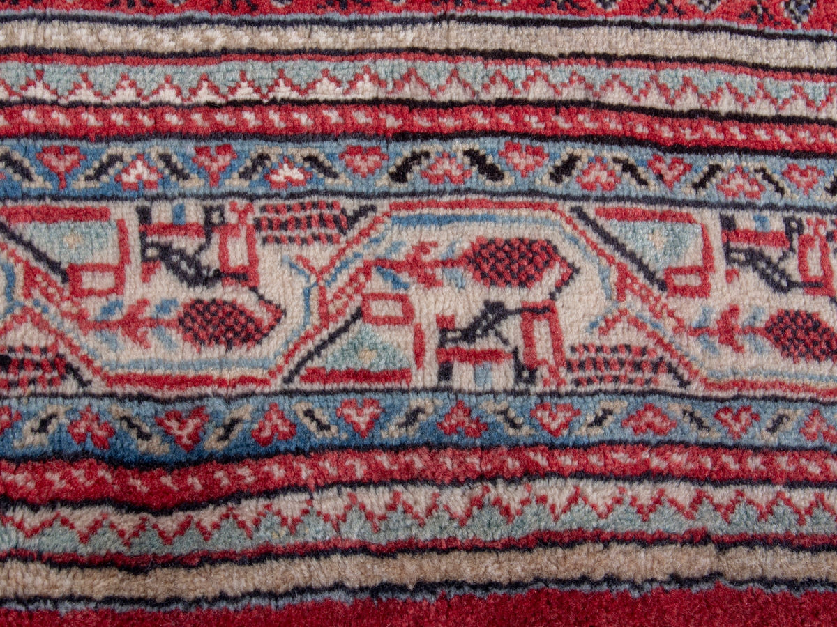 4752, Persian Botteh Runner Rug