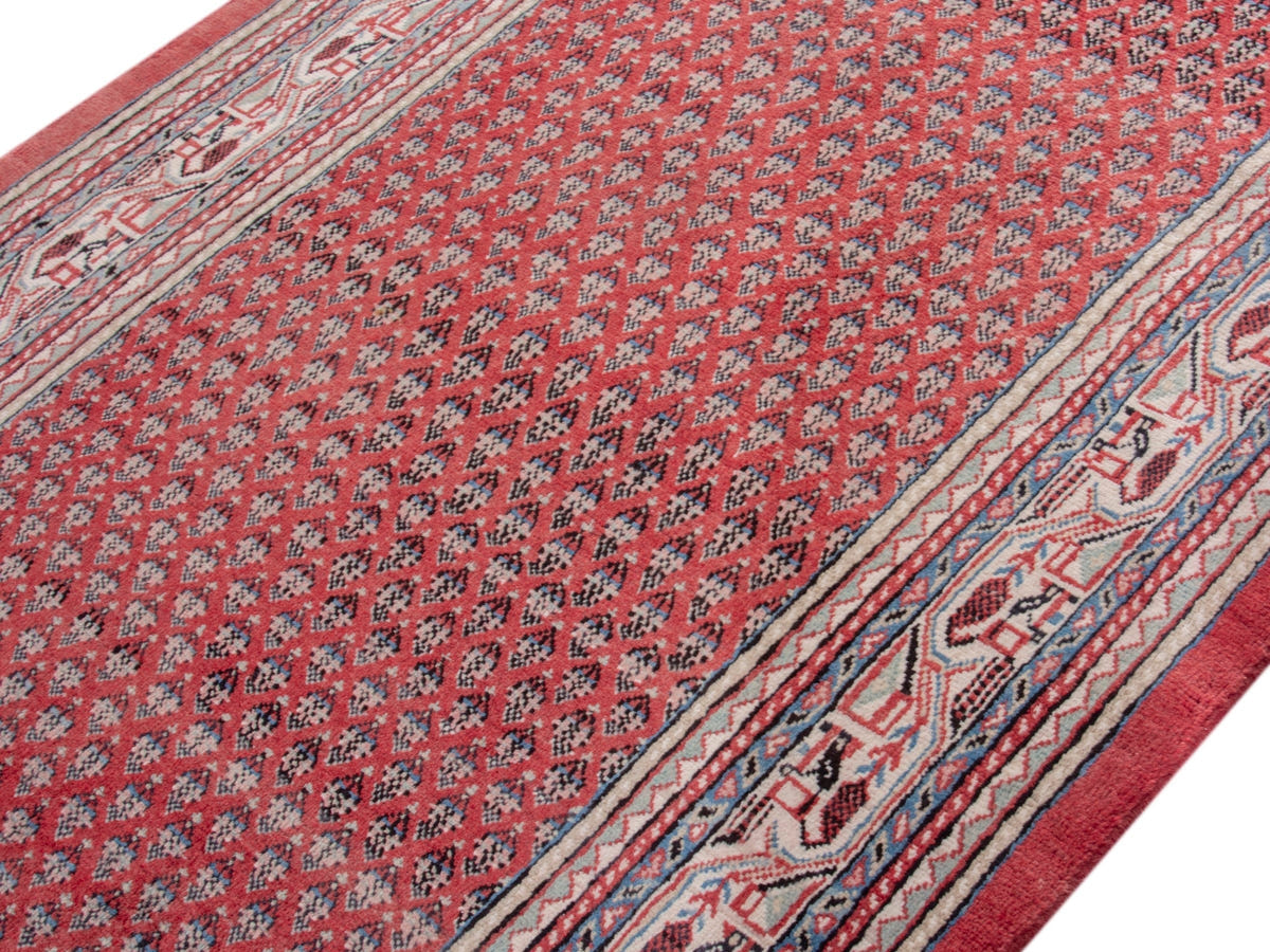 4752, Persian Botteh Runner Rug