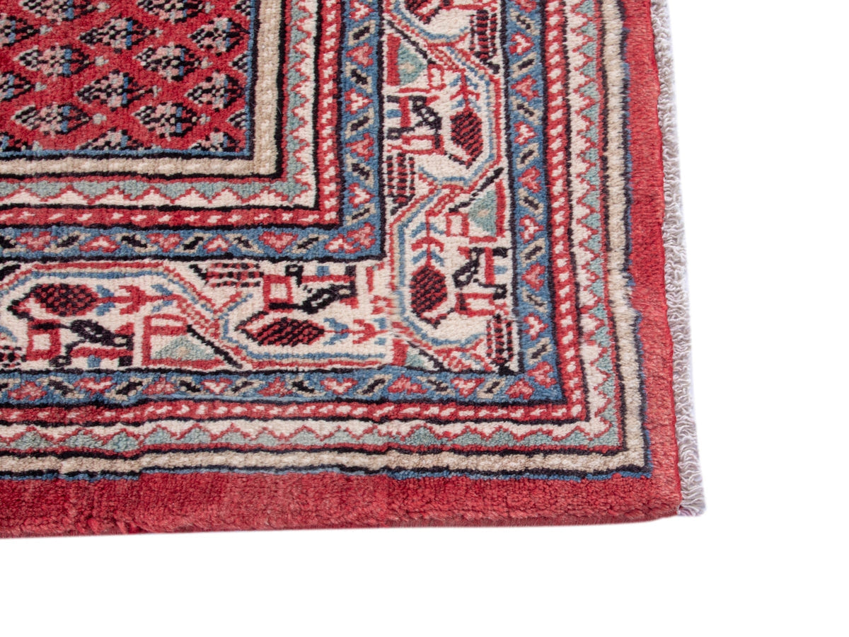 4752, Persian Botteh Runner Rug