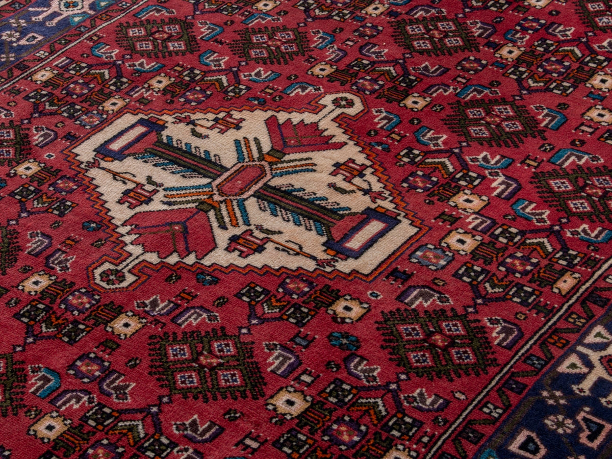 4757, Persian Hamadan Area Rug