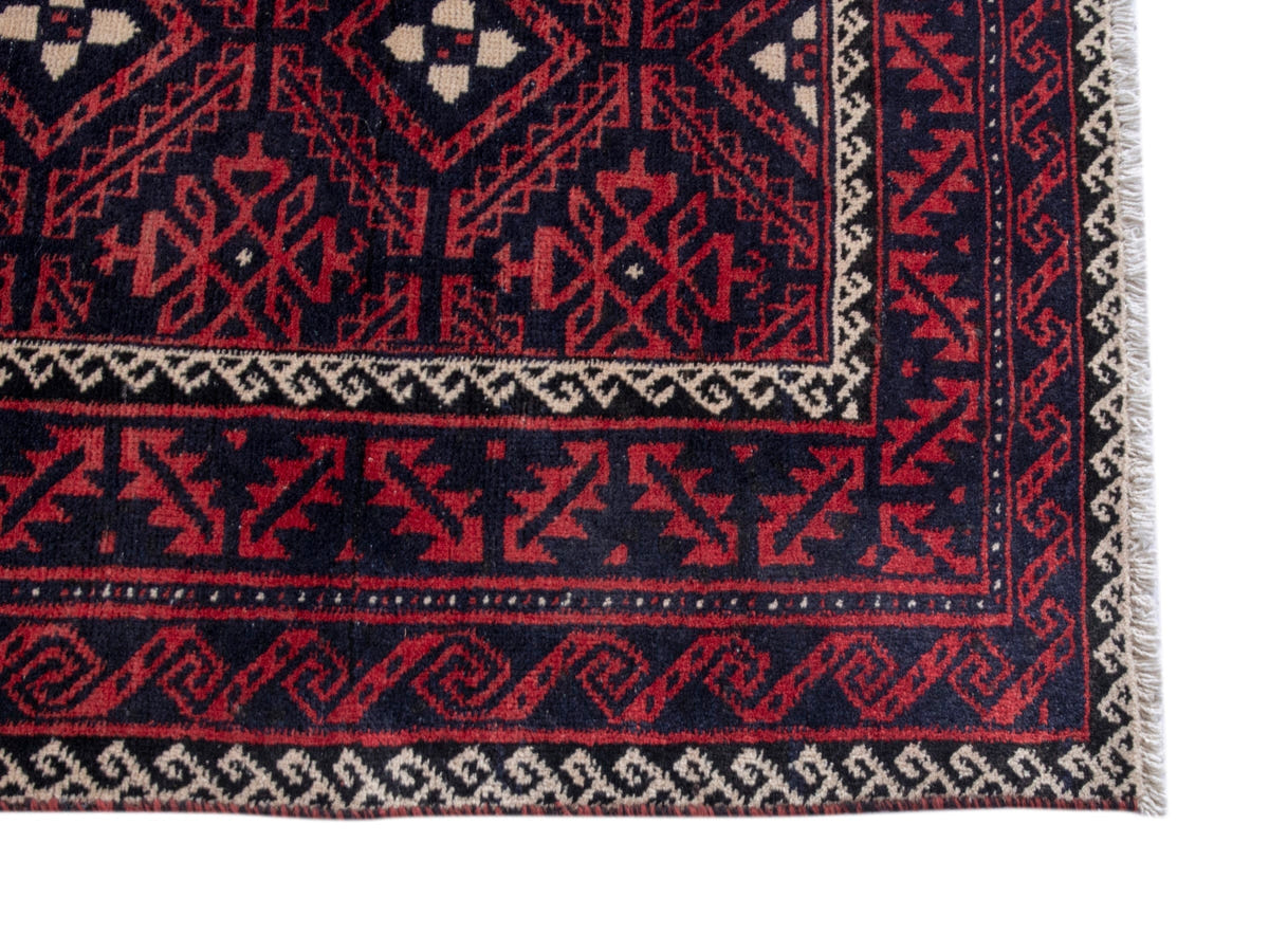 4764, Persian Baluch Area Rug