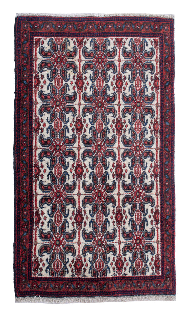 4783, Persian Sanandaj Mini Rug