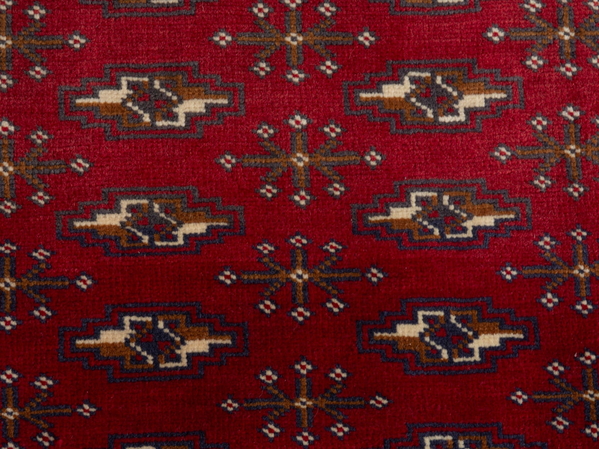 4785, Persian Torkaman Mini Rug