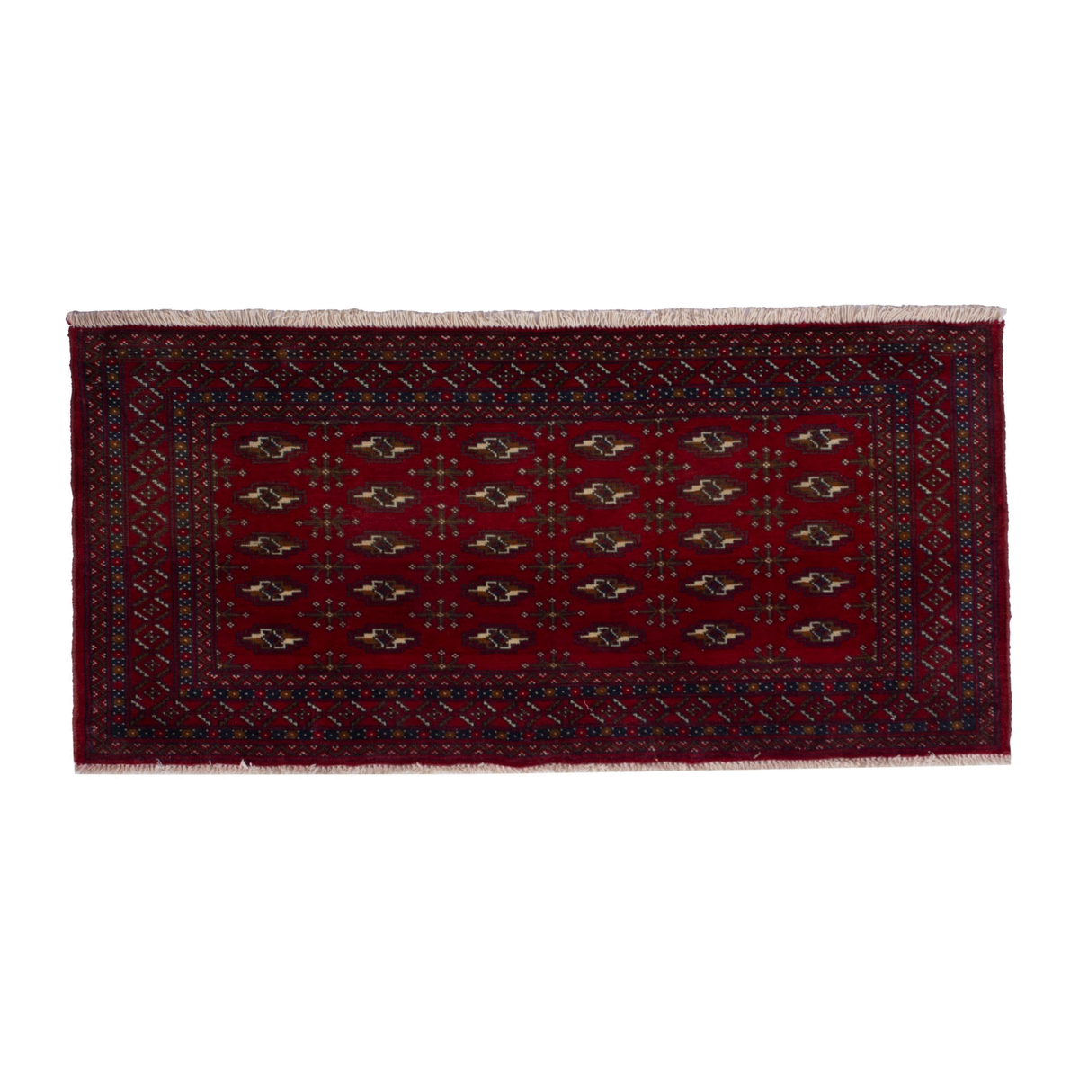 4785 - Persian Torkaman Accent Rug 4'8" x 2'4"