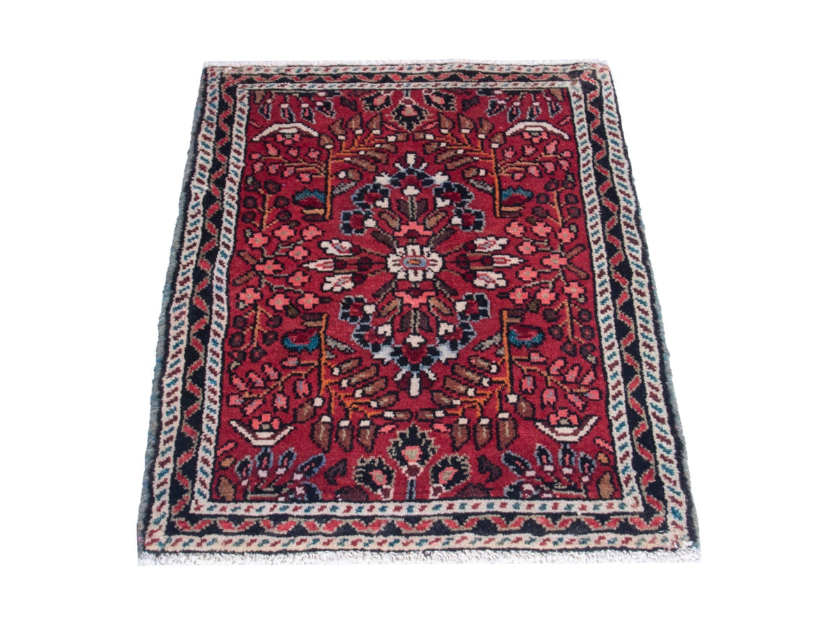 4787, Persian Hamadan Mini Rug