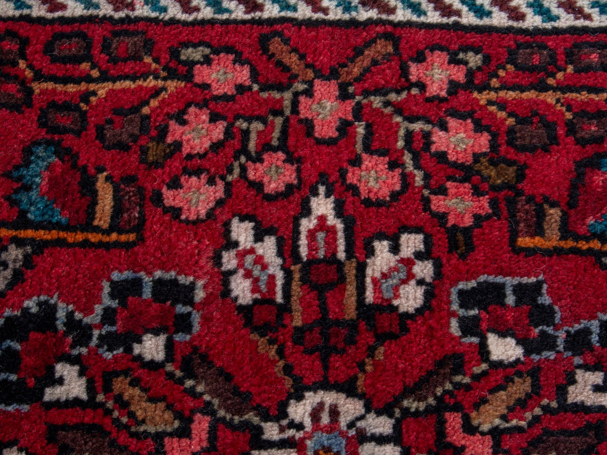 4787, Persian Hamadan Mini Rug