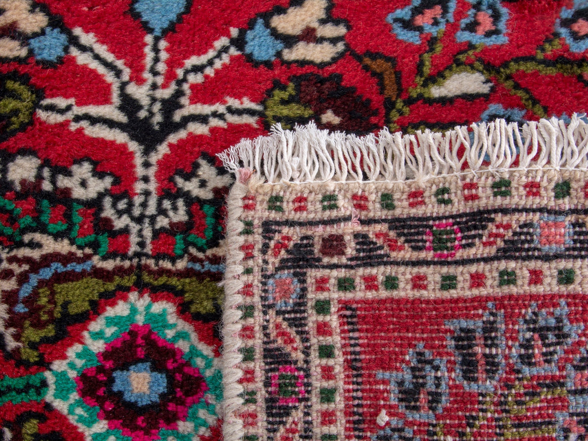 4792, Persian Hamadan Mini Rug