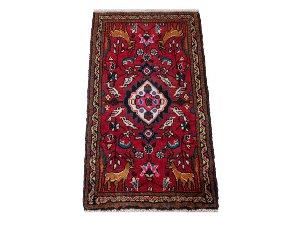 4797, Persian Hamadan Mini Rug