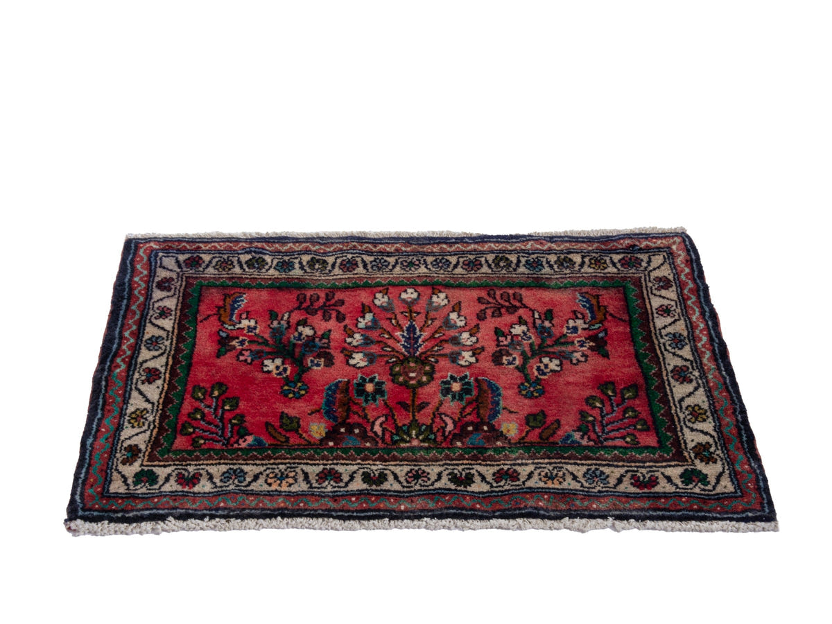 4801, Persian Hamadan Mini Rug