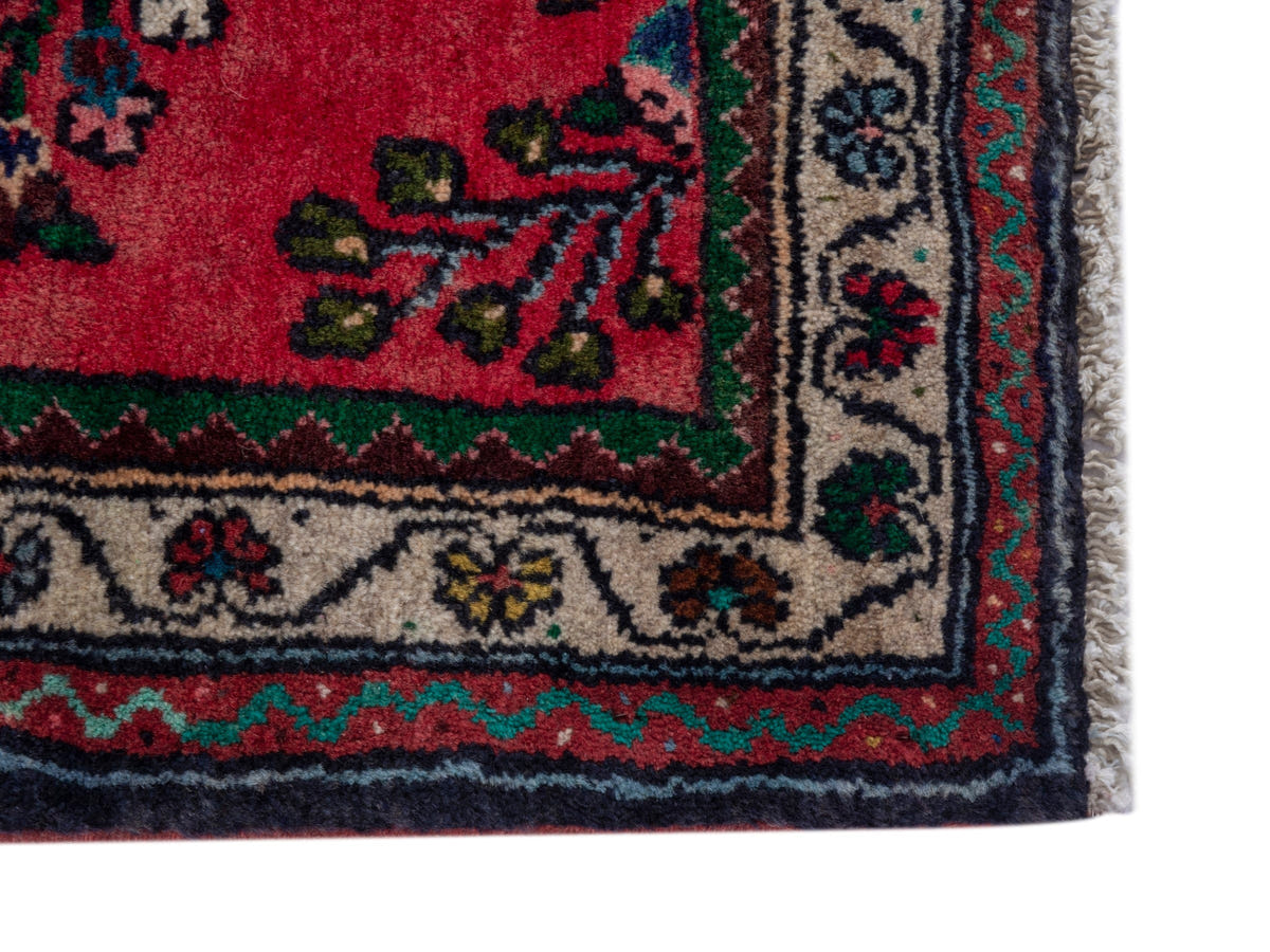4801, Persian Hamadan Mini Rug