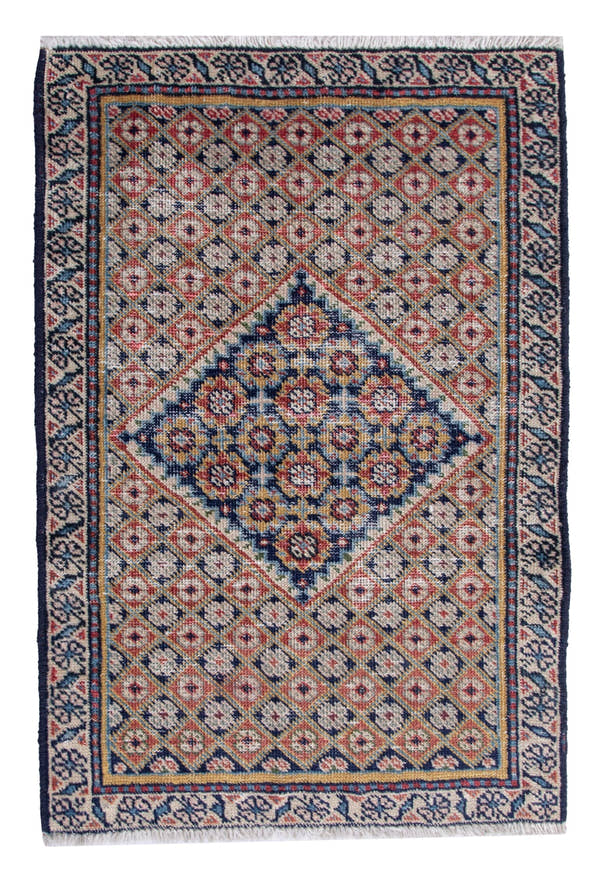 4802, Persian Ardabil Mini Rug