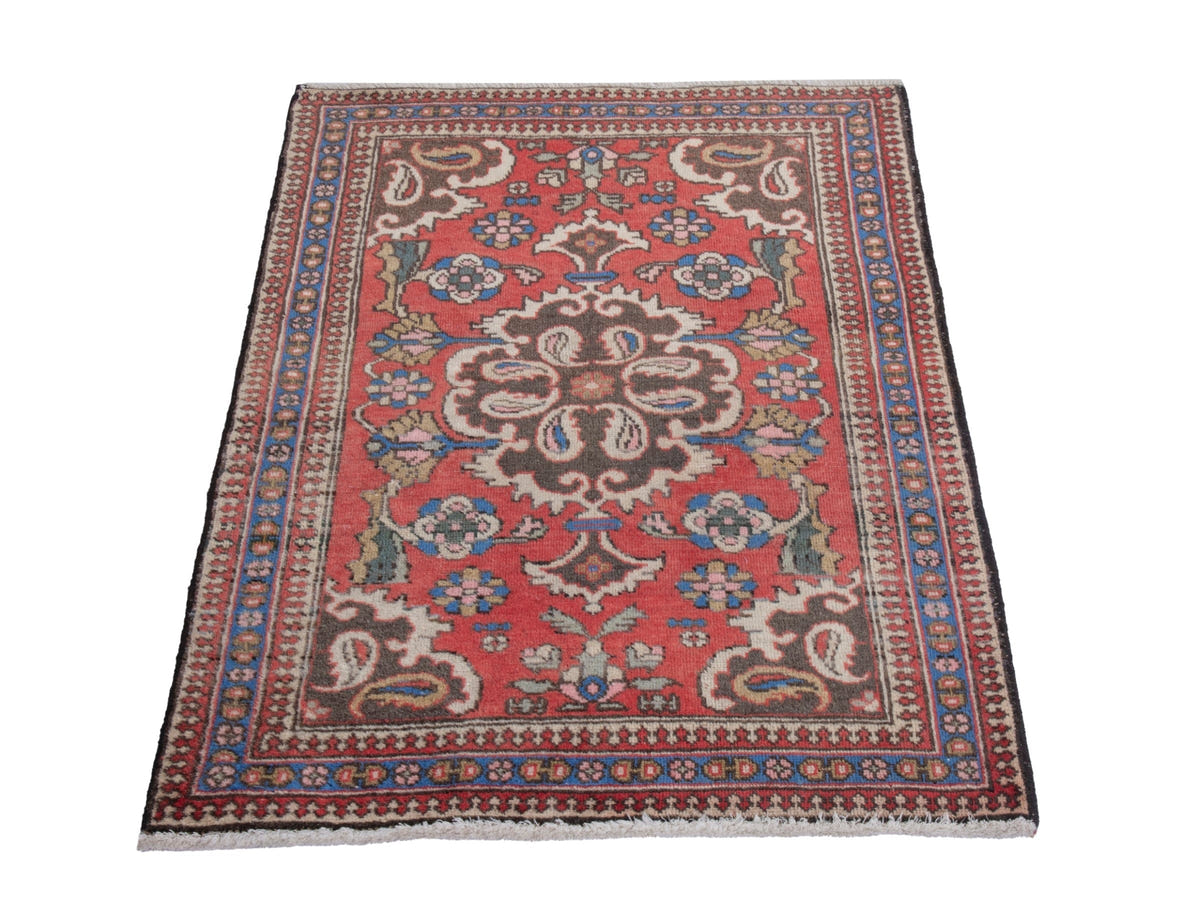 4806, Persian Bijar Mini Rug