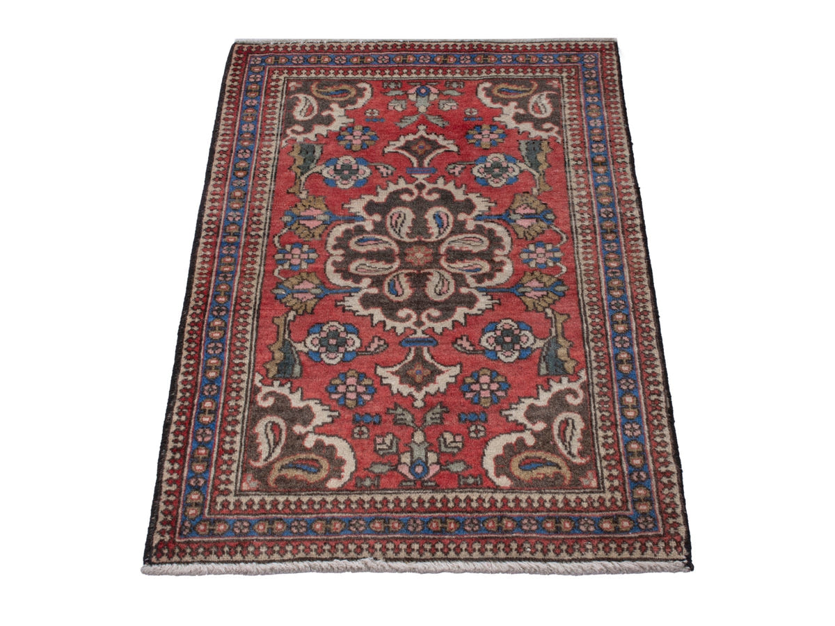 4806, Persian Bijar Mini Rug