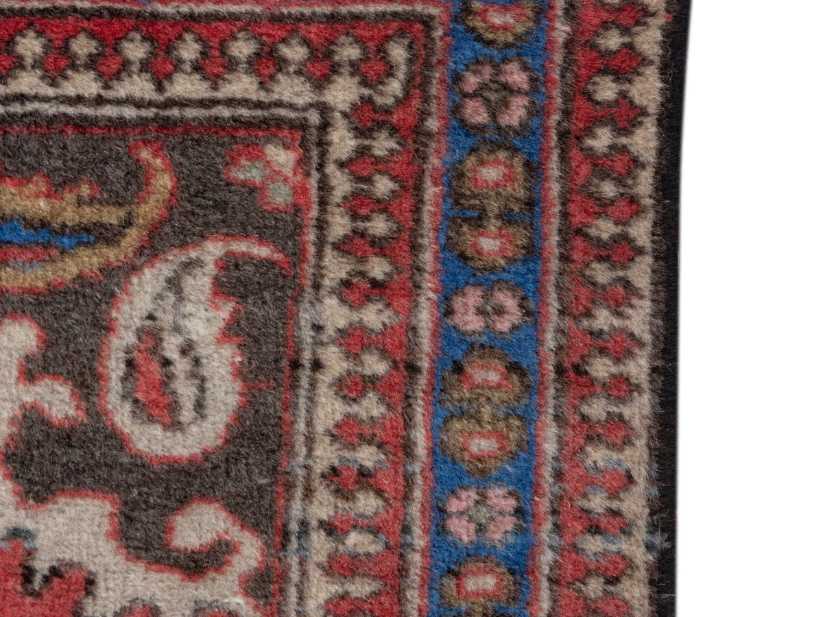 4806, Persian Bijar Mini Rug