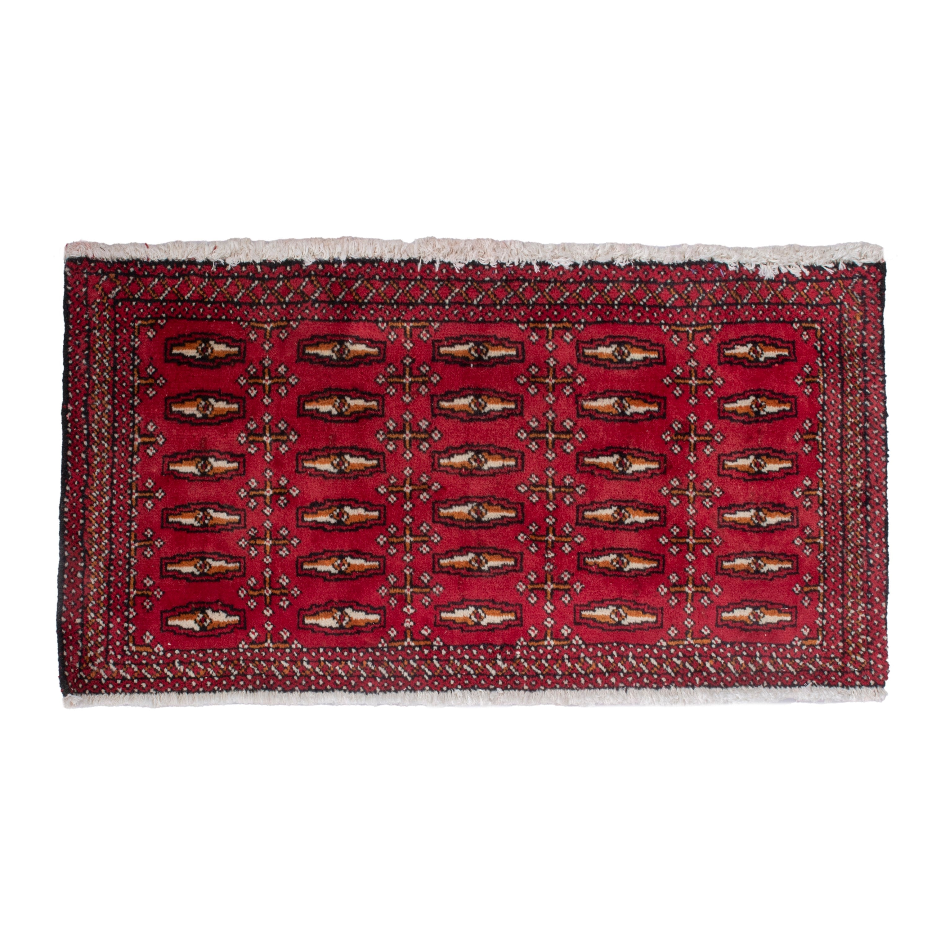 4808 - Persian Torkaman Accent Rug 3'3" x 1'6"