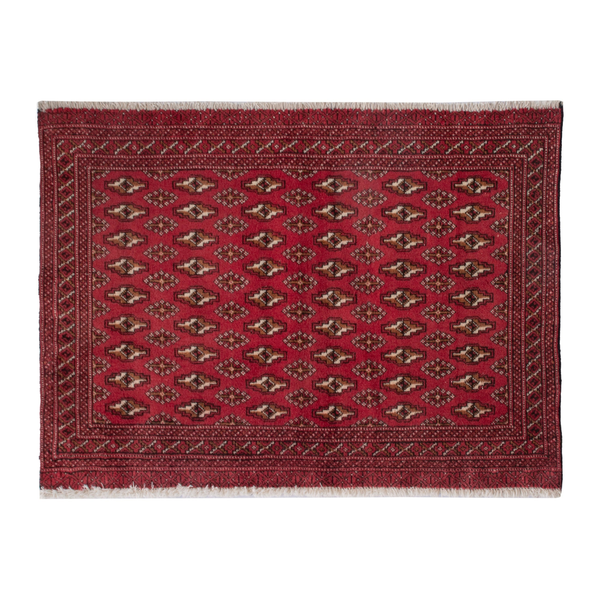 4851 - Persian Torkaman Accent Rug 4'1" x 2'2"