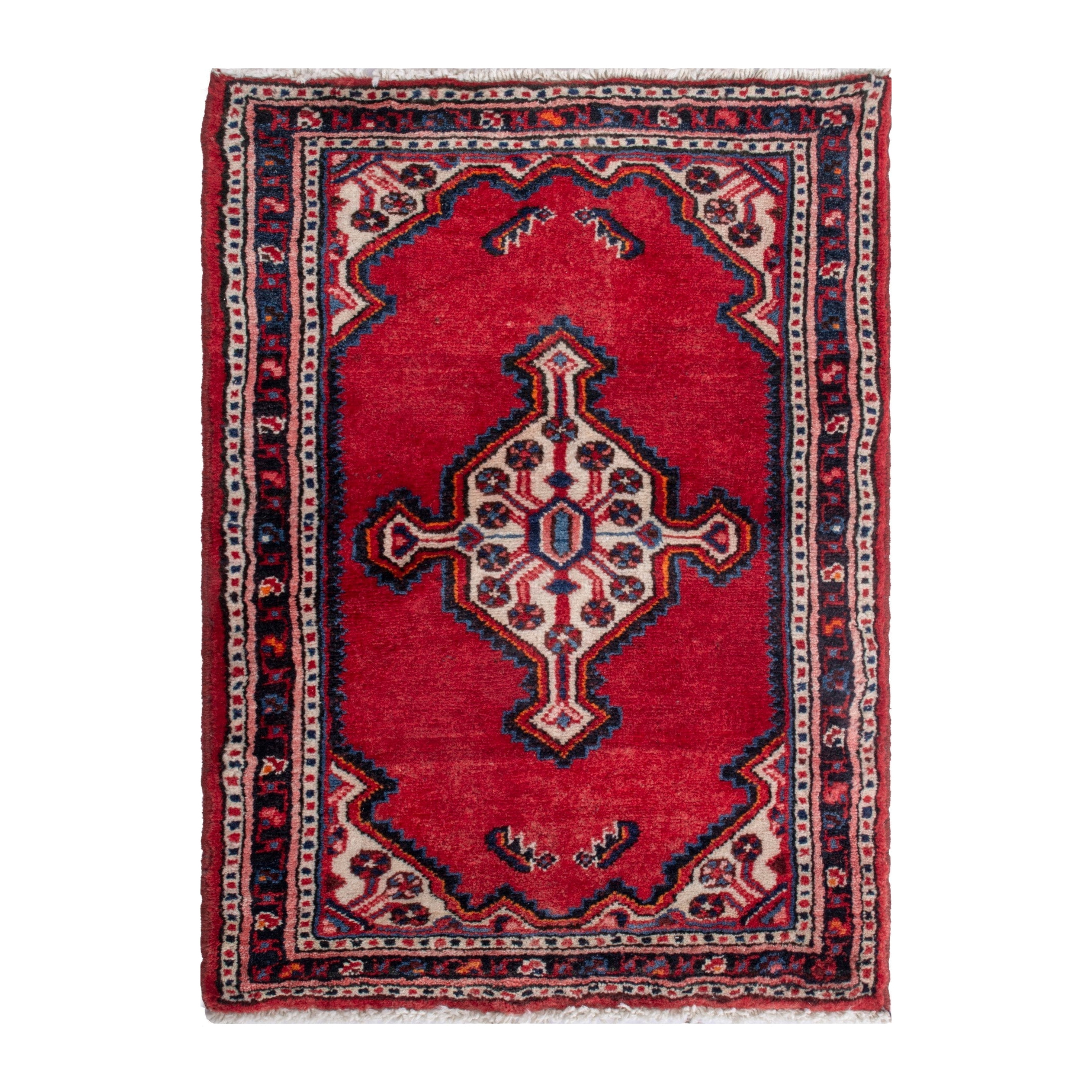 4867 - Persian Hamedan Accent Rug 2' x 2'9"