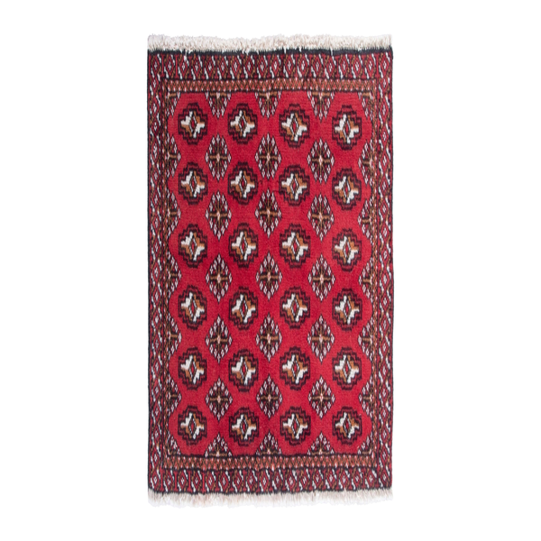 4872 - Persian Torkaman Accent Rug 3'1" x 1'8"
