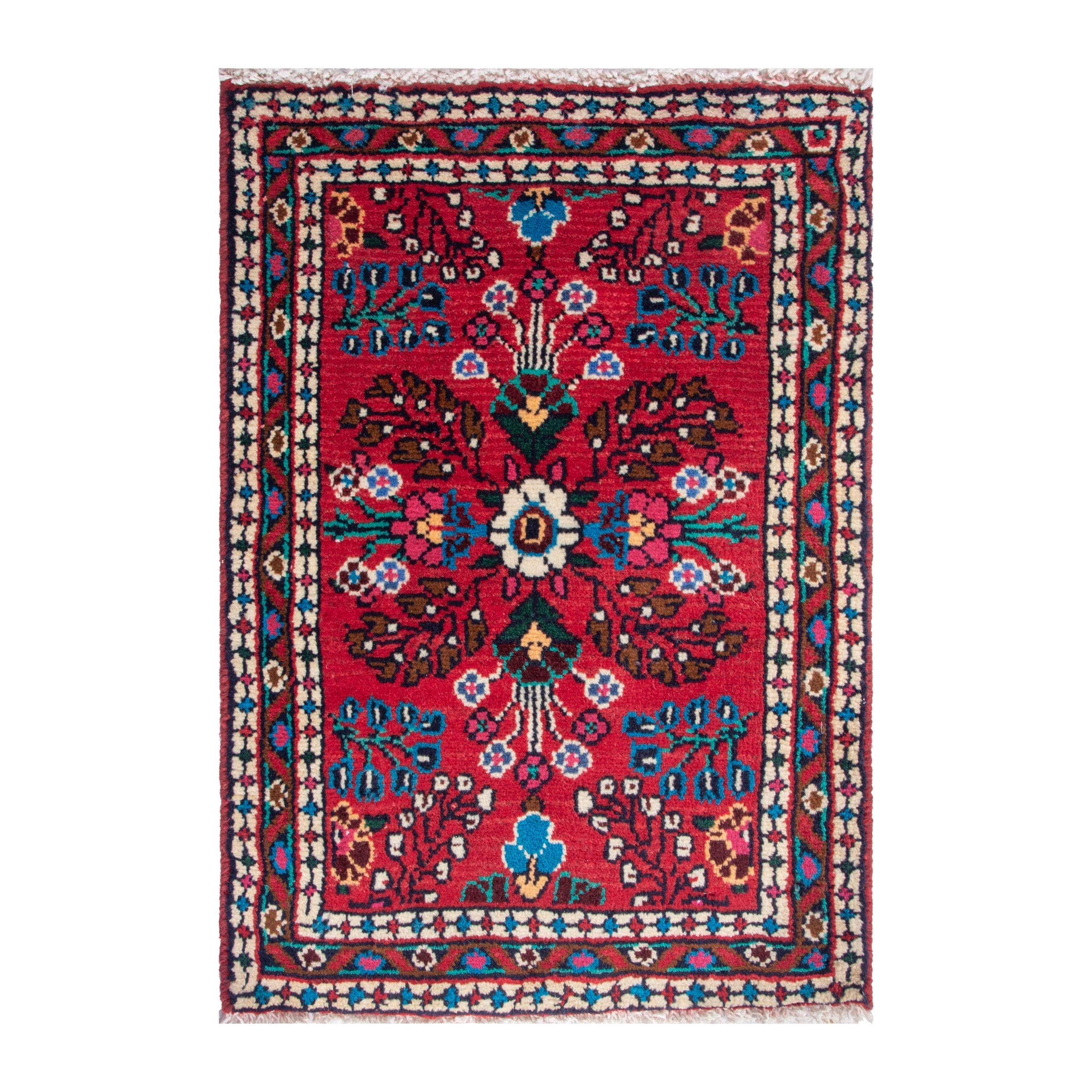 4878 - Persian Hamedan Accent Rug 1'8" x 2'5"