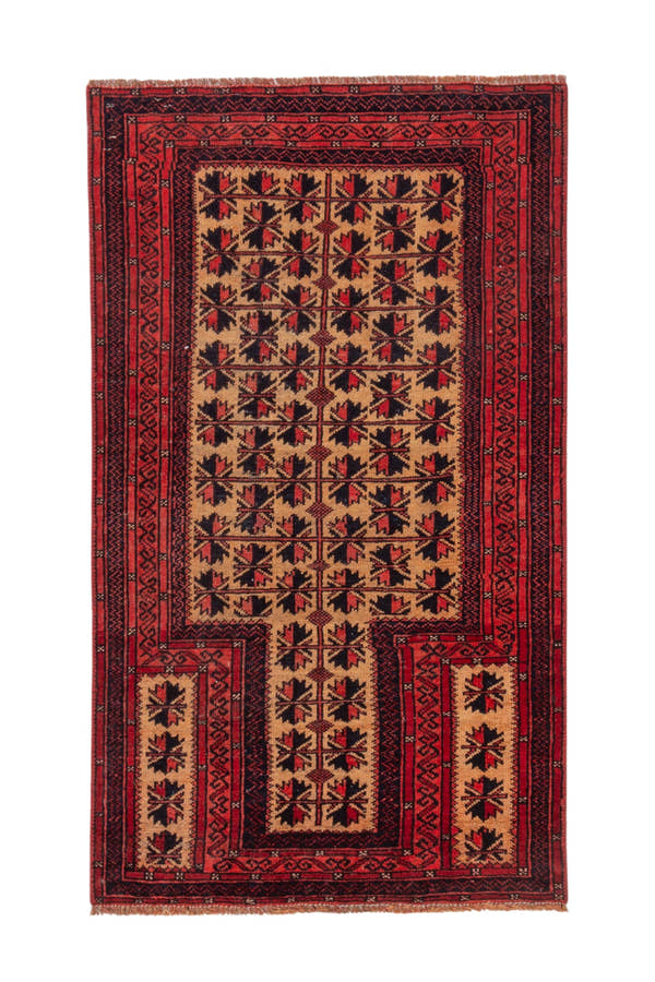 5018, Persian Baluch Area Rug