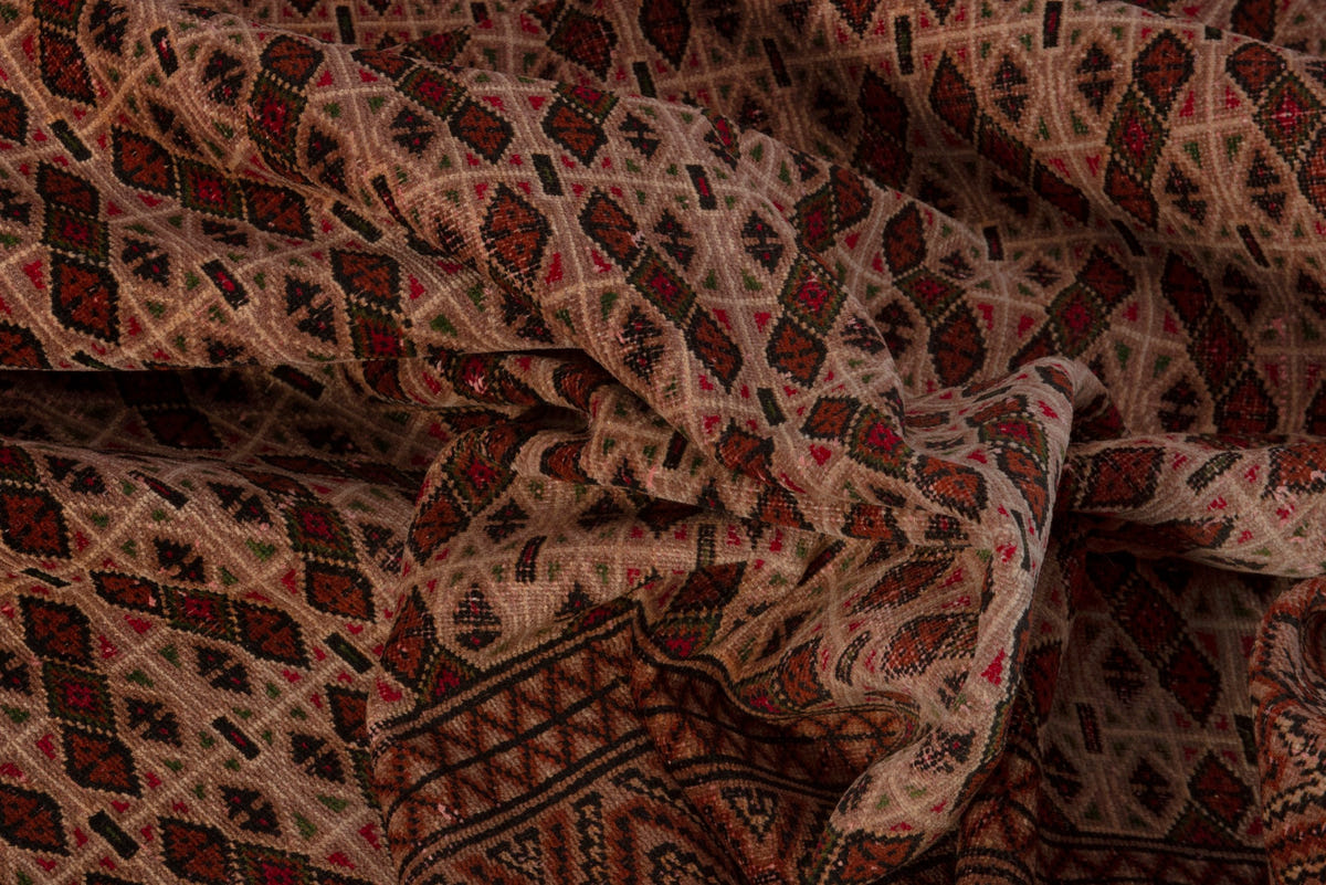 5073, Persian Torkaman Oversized Rug