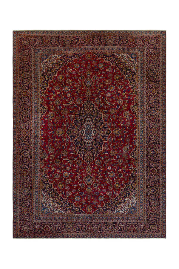 5077, Persian Kashan Oversized Rug