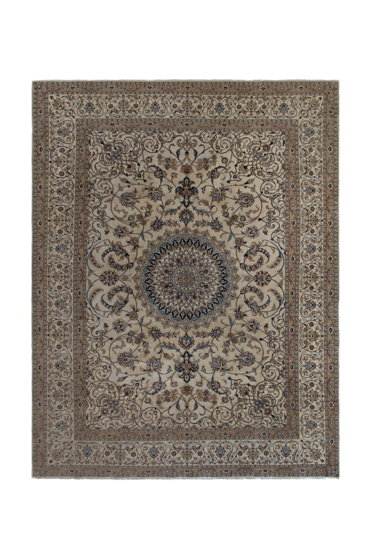 5078, Persian Nain Oversized Rug