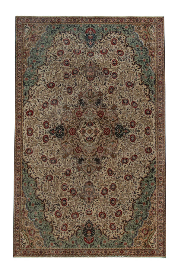 5089, Persian Tabriz Area Rug