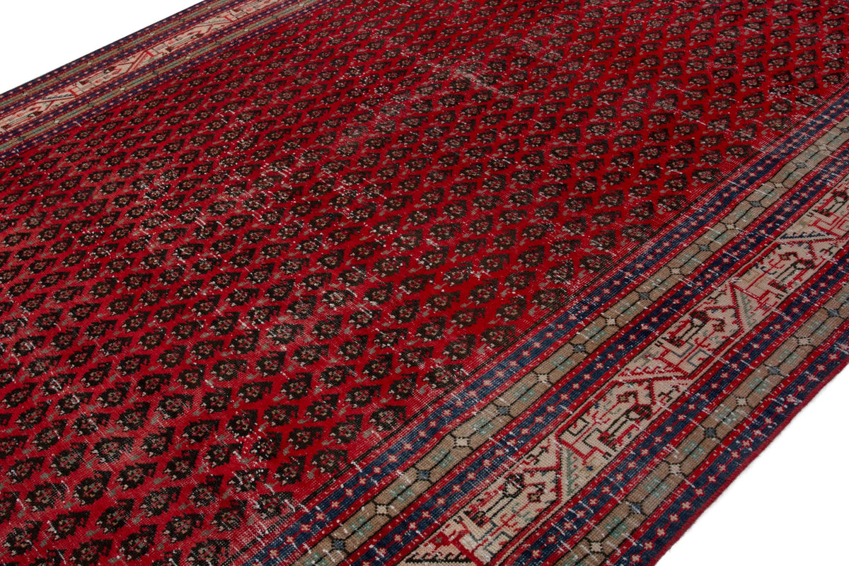 5117, Persian Botteh Oversized Rug