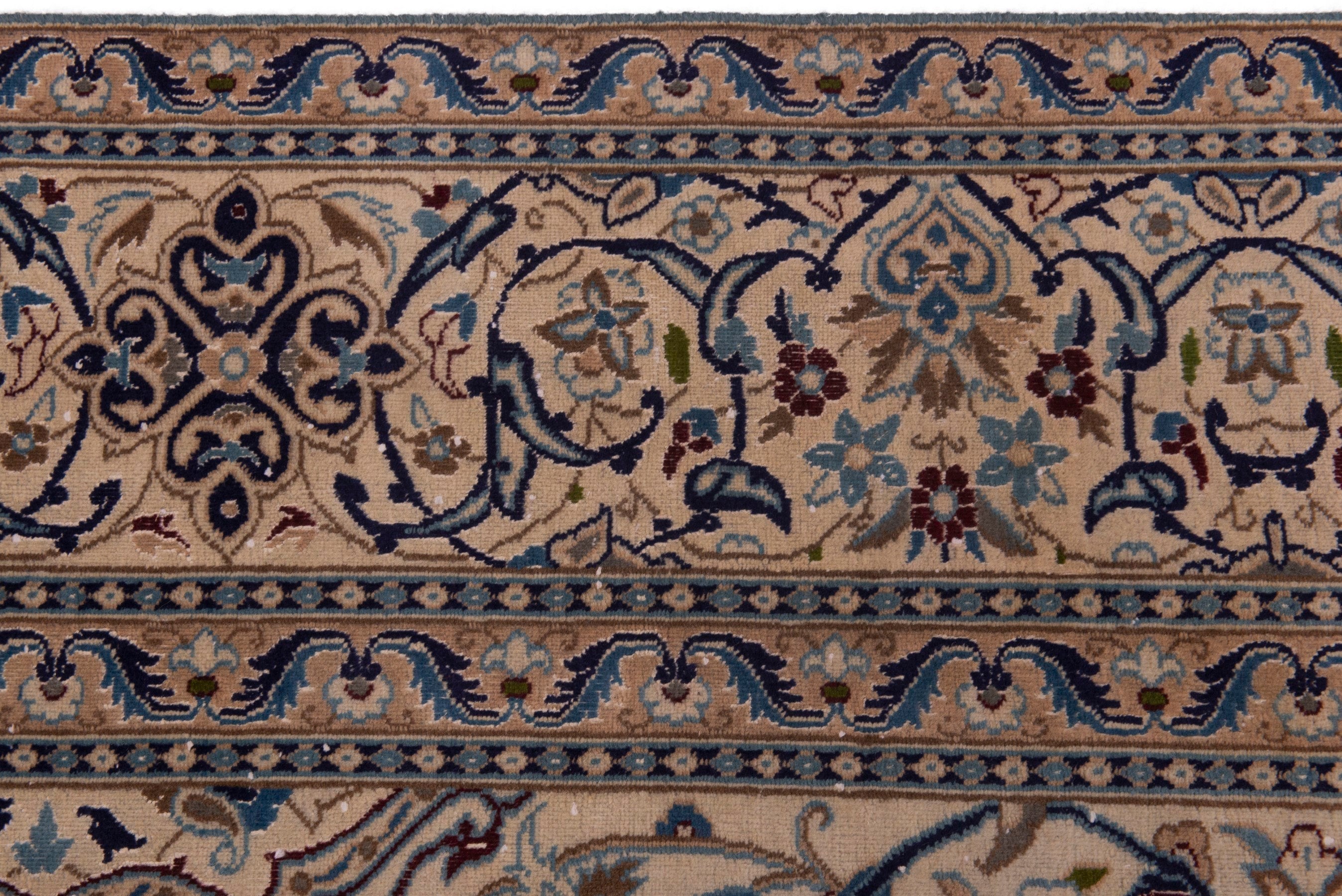 Persian Nain oversized rug in cream and taupe, view 18 of 23