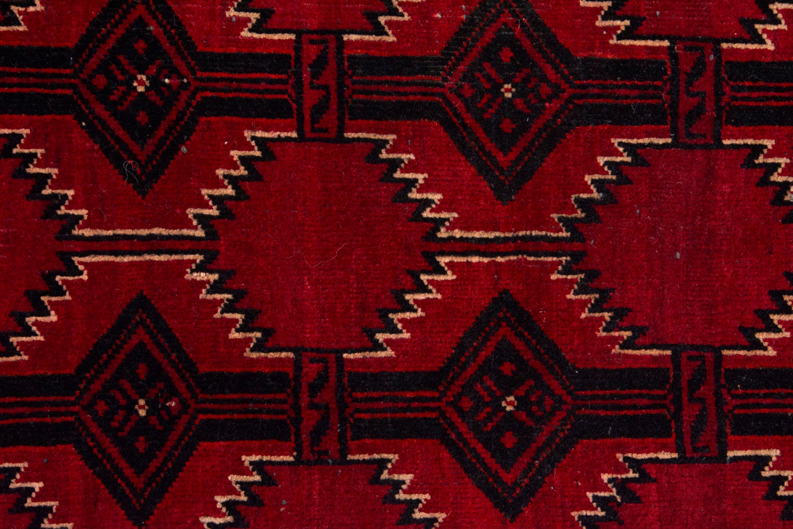 Persian Baluch accent rug in burgundy and deep red, view 12 of 17