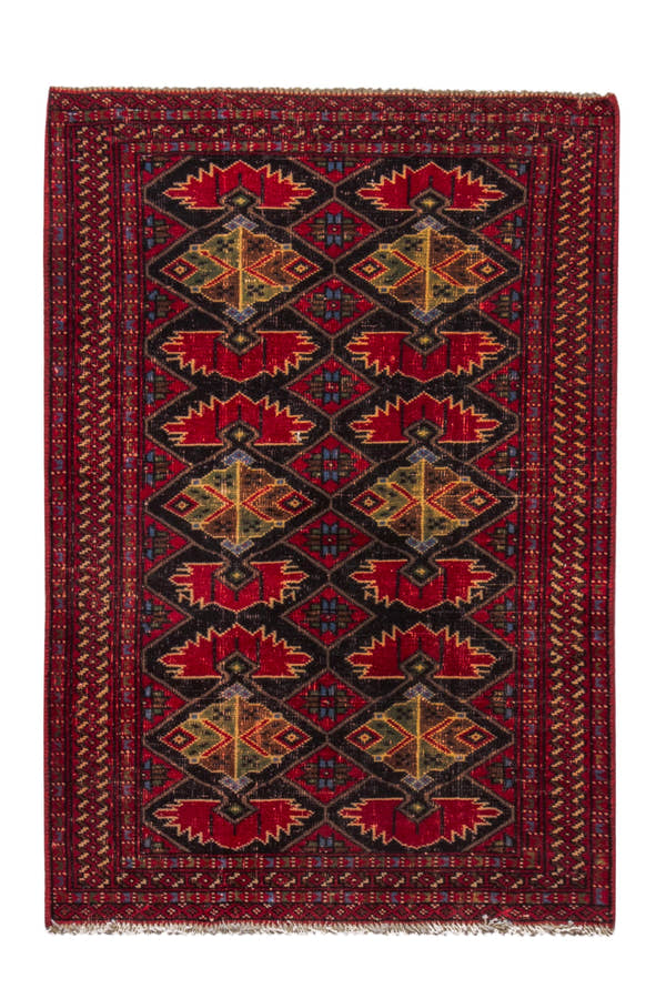 5149, Persian Torkaman Area Rug