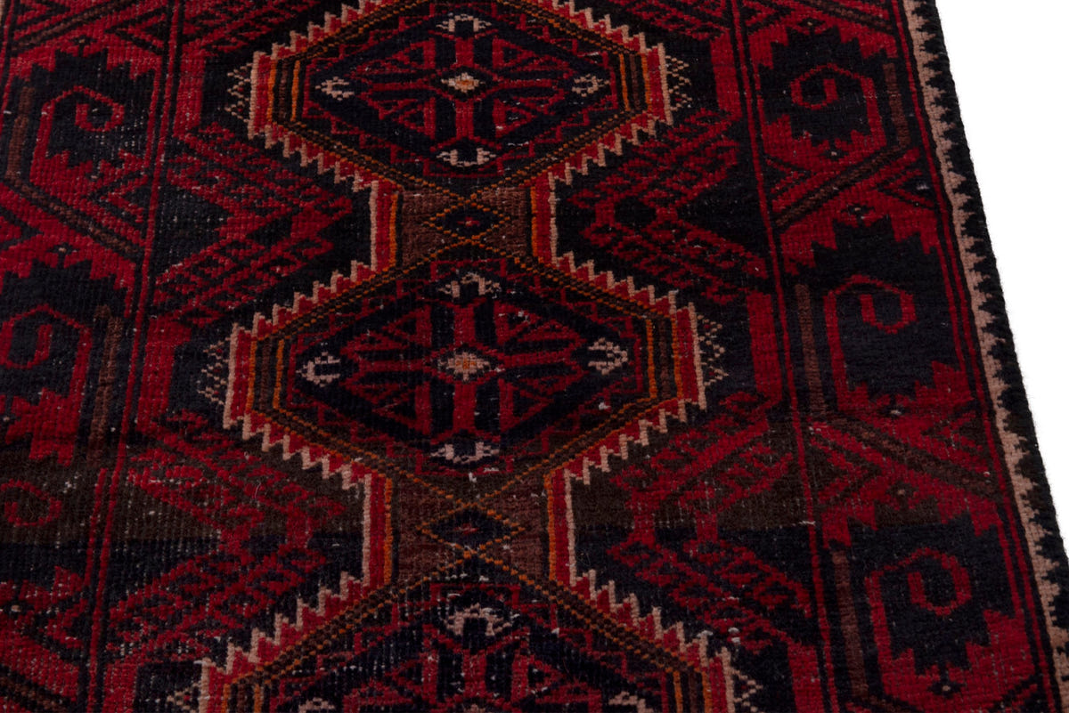 5158, Persian Baluch Runner Rug