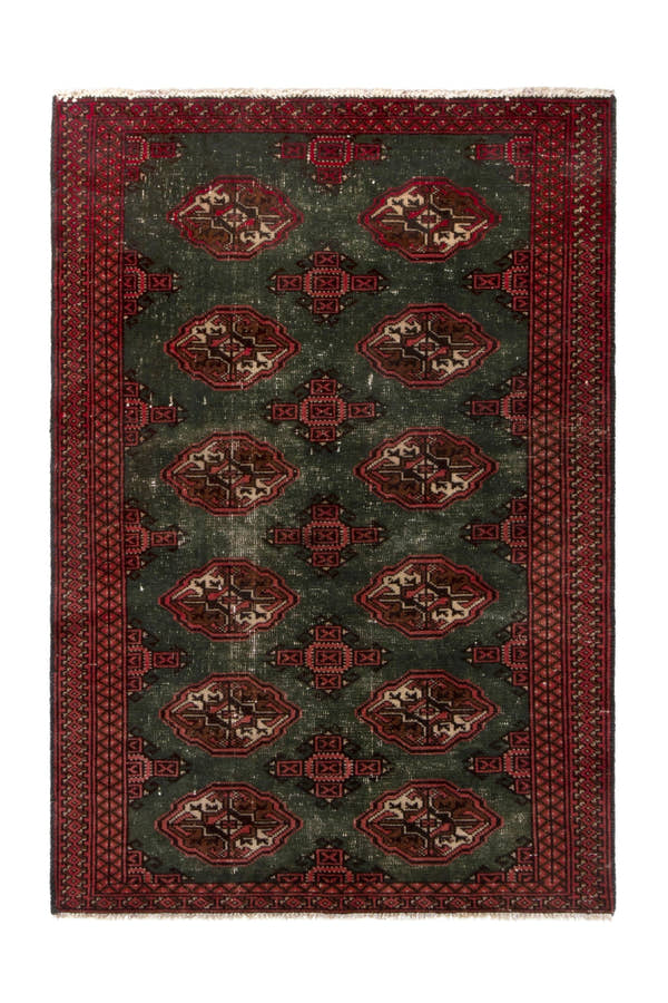 5163, Persian Torkaman Area Rug