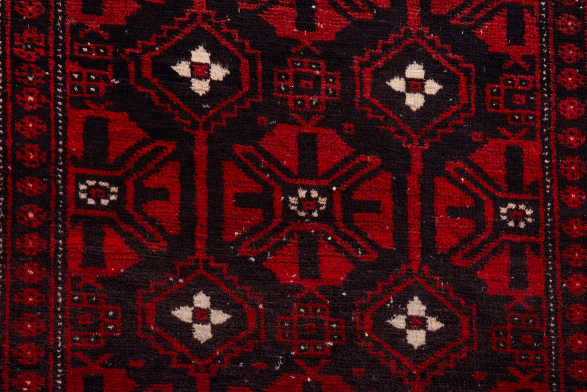 5176, Persian Baluch Area Rug