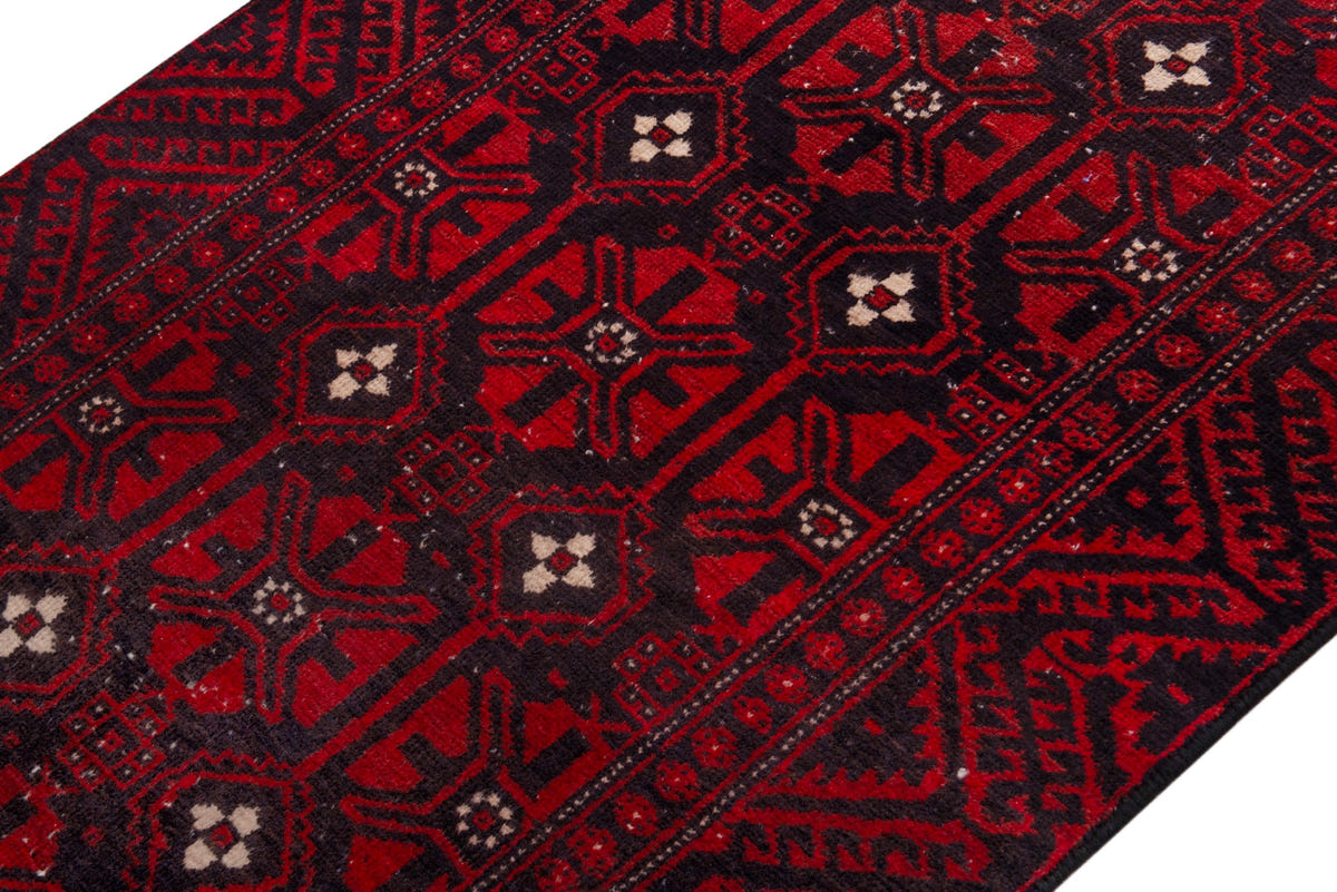 5176, Persian Baluch Area Rug