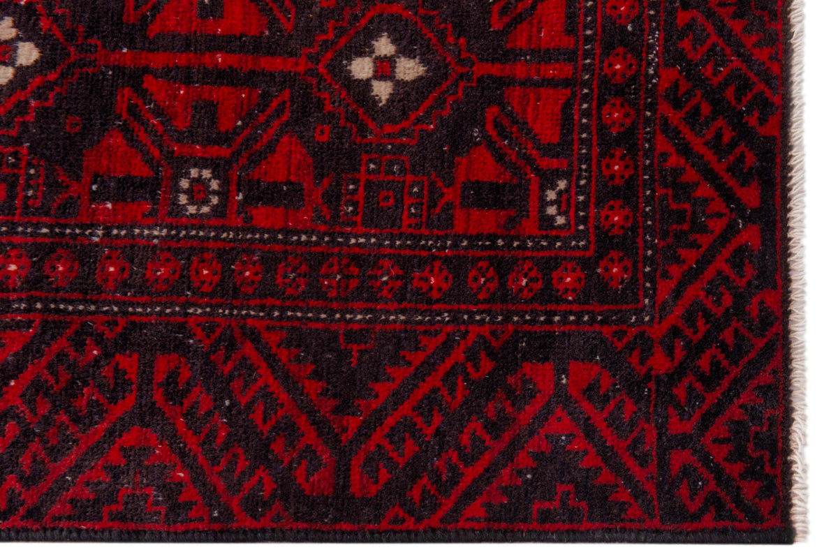 5176, Persian Baluch Area Rug