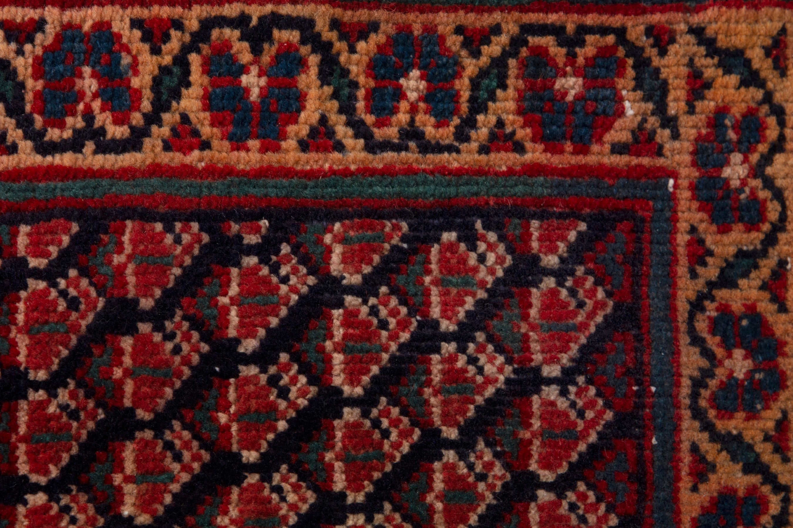 Persian Vist accent rug in burgundy and rust, view 13 of 17