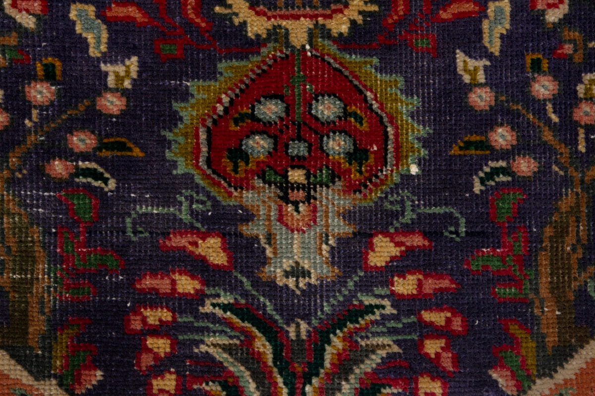 5202, Persian Tabriz Mini Rug