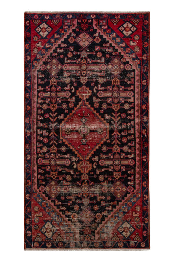 5217, Persian Hamadan Area Rug