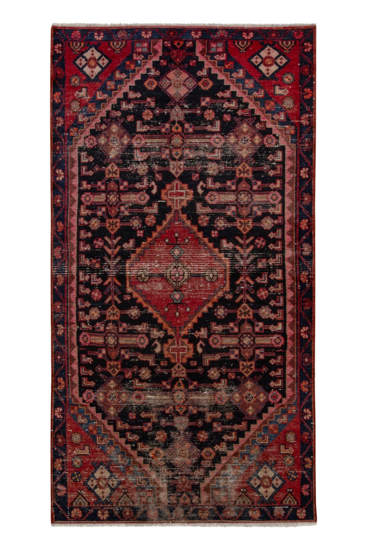 5217, Persian Hamadan Area Rug